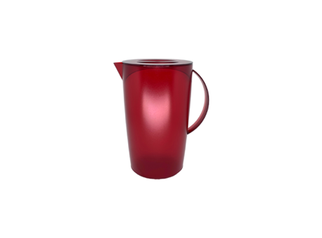 Imagen miniatura de JARRA NEOFRESCO COM TAMPA PS 2L - ROJO TRANSP R: 01111006 NEOPLAS