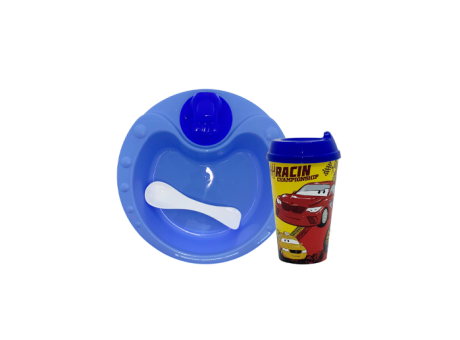 KIT ALIMENTACION INFANTIL ALEGRIA-CARRO AZUL R: 01601422 NEOPLAS