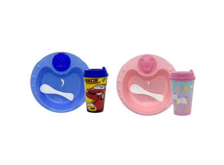 KIT ALIMENTACION INFANTIL ALEGRIA-UNICORNIO/AUTITOS R: 01601424 NEOPLAS