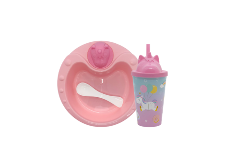 Imagen miniatura de KIT ALIMENTACION INFANTIL MOMENTOS -UNICORNI R: 01601127 NEOPLAS