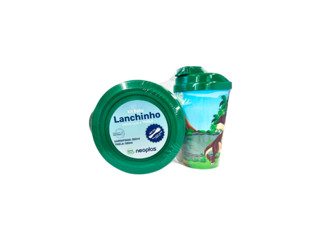 KIT ESCOLAR BABY LANCHINHO DINO R: 01431025 NEOPLAS