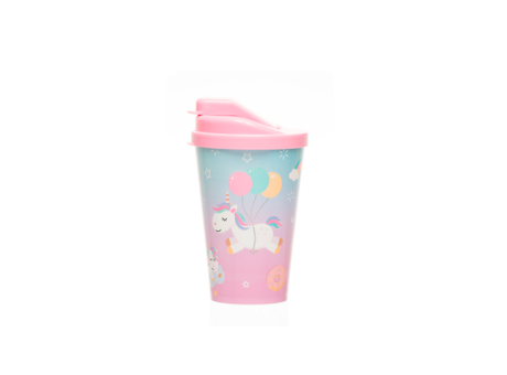 Imagen miniatura de SB VASO BABY ANIMALES PP 350ML UNICORNIO GLOBO-ROSA BB R: 01395736 NEOPLAS