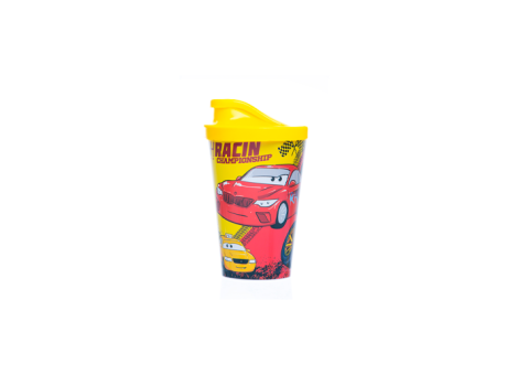 Imagen miniatura de SB VASO BABY JUGUETES 3D PP 350ML CARRITO AMARILLO R: 01395733 NEOPLAS