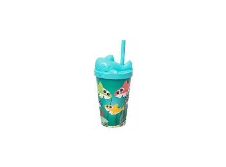 VASO BABY ANIMALES PP 350ML TIBURONCITO- TIFFANY R: 01195732 NEOPLAS