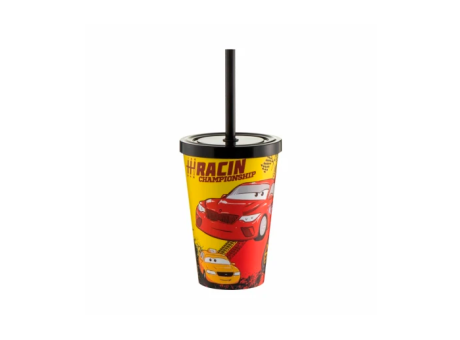 VASO BABY PP 350ML AUTITOS-NEGRO R: 01195767 NEOPLAS