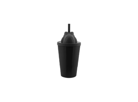 VASO HAPPY ANIMALES LISO PS 350ML-DINOSAURIO-NEGRO R: 01103315 NEOPLAS