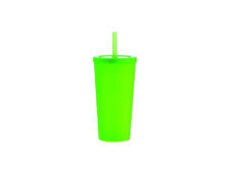 Imagen miniatura de VASO LIFE CUP PP 600ML-VERDE FLUORESCENTE R: 01195013 NEOPLAS