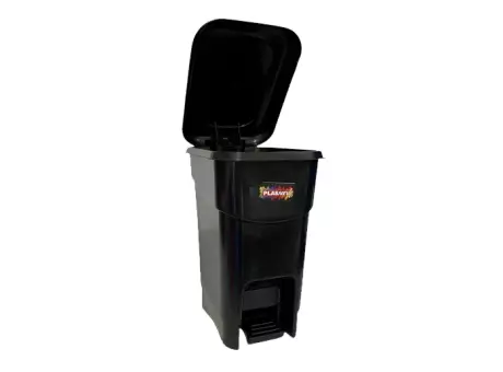 Imagen miniatura de BASURERO CON PEDAL NEGRO 40 L R. 7543 PLASNEW