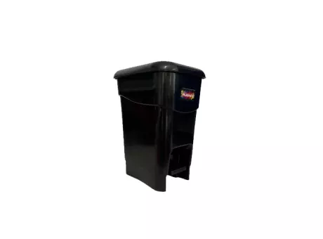 Imagen miniatura de BASURERO CON PEDAL NEGRO 40 L R. 7543 PLASNEW