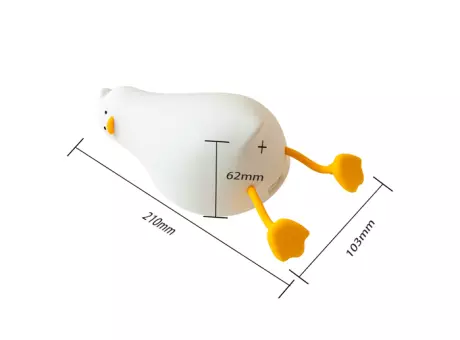 Imagen miniatura de VELADOR MD PATO CON USV 21X10 CM GA824-12AA2546