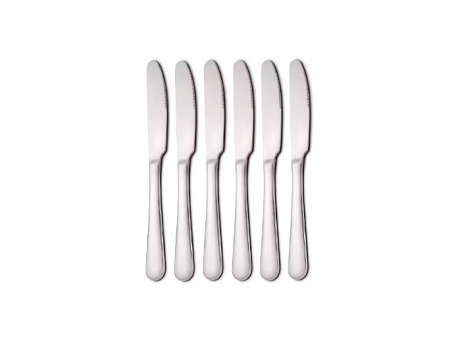 CUCHILLO DE MESA INOX 6 PIEZAS F-1510