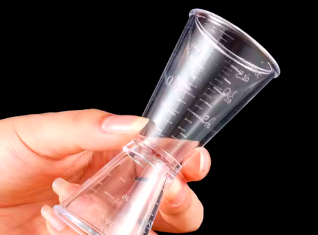Imagen de JIGGER MEDIDOR TRAGOS TRANSPARENTE F-3480