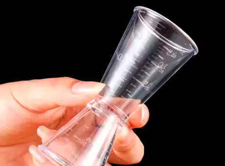 Imagen miniatura de JIGGER MEDIDOR TRAGOS TRANSPARENTE F-3480
