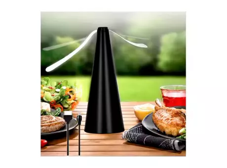 Imagen miniatura de MINI VENTILADOR AHUYENTA MOSCAS QWYS-25CM