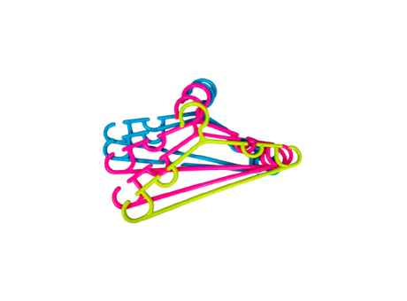 Imagen de SET DE PERCHAS INFANTIL 5 PIEZAS CY-5123-5