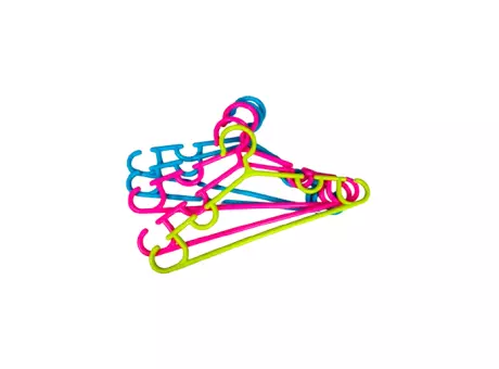 Imagen miniatura de SET DE PERCHAS INFANTIL 5 PIEZAS CY-5123-5