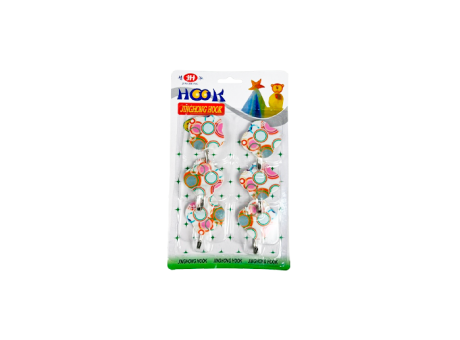 Imagen de SET GANCHO INFANTIL 6 PIEZAS JZ-K669
