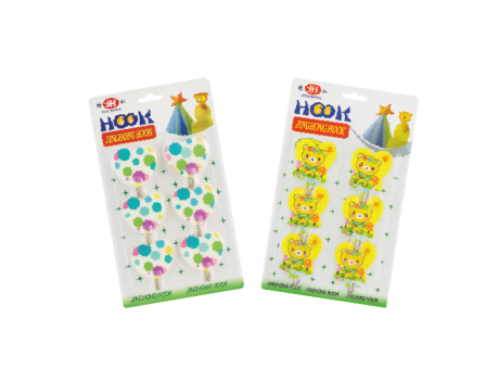 SET GANCHO INFANTIL 6 PIEZAS JZ-K669