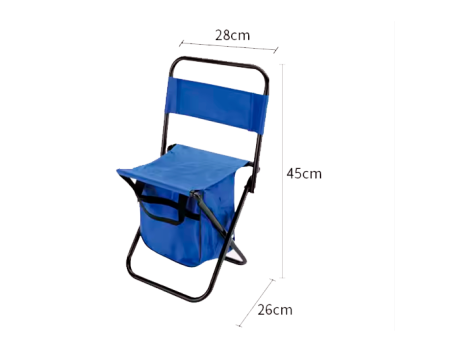 Imagen de SILLA METAL CAMPING CON GUARDA E-3059-BS