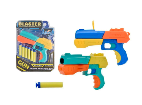 PISTOLA CART C/BALA BLISTERS OMS689-3