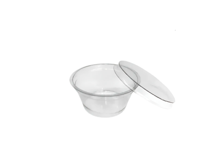 PRT POTE PARA SALSA SLIM 30ML CRISTAL C/100