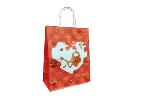 Imagen de BOLSA PAPEL DISEÑOS VARIOS 27X21X11CM UNIDAD