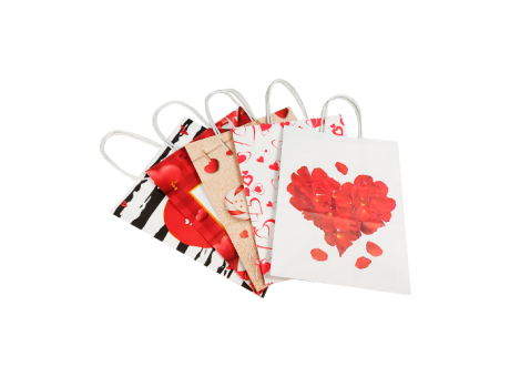 BOLSA PAPEL DISEÑOS VARIOS 27X21X11CM UNIDAD