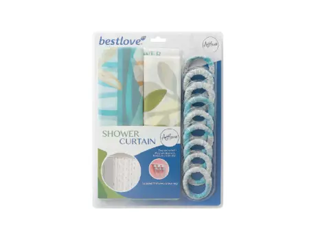 Imagen miniatura de CORTINA DE BAÑO 180X180 E-3579A-2 SLR