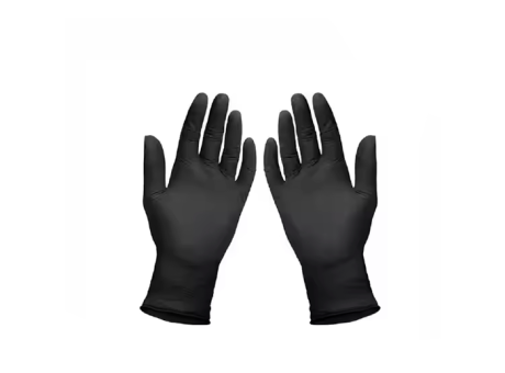 GUANTE NITRILO NEGRO L (GRANDE) MENGZIDIE 100 E-DN40-L SLR