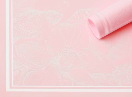 Imagen de PAPEL P/REGALO FLOR MAGNOLIA 58X58 (20 UNIDADES) 6 COLORES PDR-MULA SLR