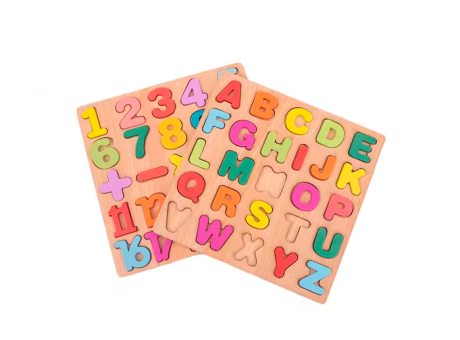 ROMPECABEZA ABC NUMEROS TT-0464-20CM SLR