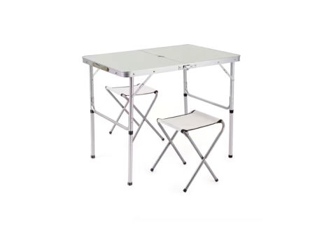 SET MESA CAMPING 90X60 + 2 SILLAS E-3638 SLR