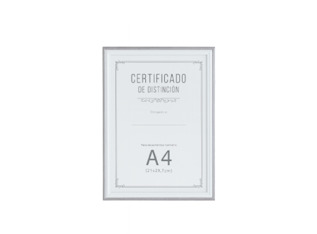 PORTA RETRATO RECTANGULO A4 (23.5X32X1) MADERA GRIS
