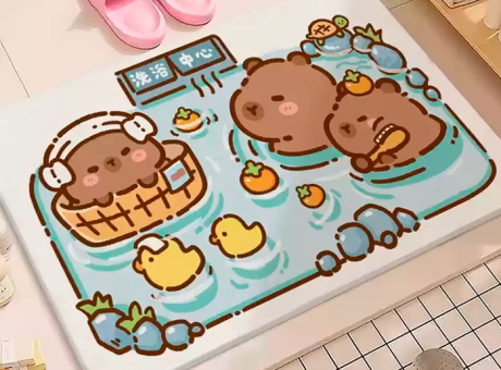 Imagen de TAPETE CAPYBARA LE5294