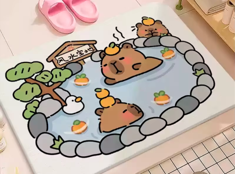 Imagen de TAPETE CAPYBARA LE5294