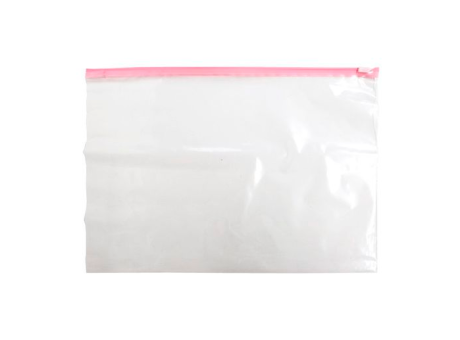 Imagen de BOLSA PLASTICA CON CIERRE A4 5P (21X29.7CM) TRANSP.