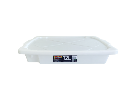 CAJA MULTIUSO CON TAPA NATURAL 12L 2016 PLASNEW