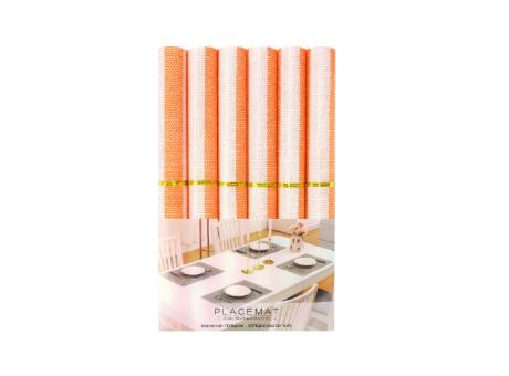 Imagen de SET DE INDIVUAL 6 PIEZAS PVC-6PCS-6