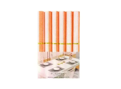 Imagen miniatura de SET DE INDIVUAL 6 PIEZAS PVC-6PCS-6