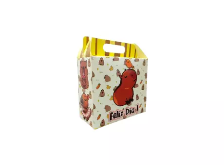 Imagen miniatura de CAJA FELIZ DÍA DEL NIÑO  DISEÑOS VARIOS 19X17X8.5