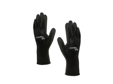 GUANTE PU 11 EGG NEGRO GRIP