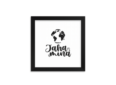 PORTA RETRATO JAHA MINA (25X25X2CM) NEGRO