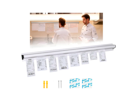 Imagen de BARRA PORTA PEDIDO DE COCINA (90CM) INOX.
