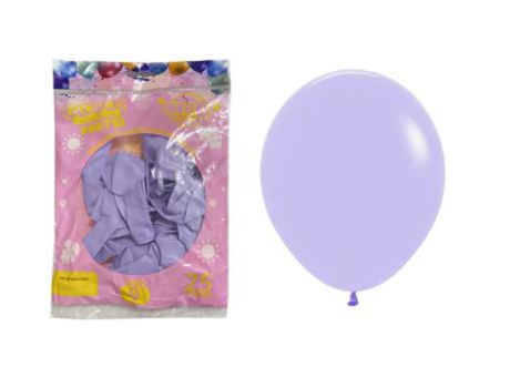 GLOBO MDC PASTEL LILA CL 9\" CM02455 X25