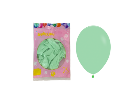GLOBO MDC PASTEL VERDE M. CL 9\" CM02455 X25