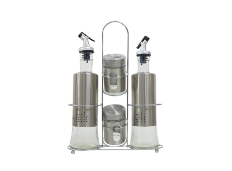 SET DE SALEROS Y ACEITEROS F-3776