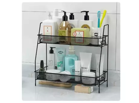 Imagen miniatura de PORTA CUBIERTOS 2 NIVELES BLANCO O NEGRO ZW-3633G