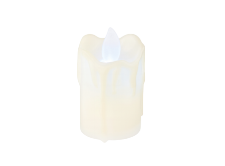 VELA LED 4CM BLANCA LU-5-B