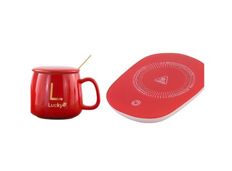 Imagen de SET DE TAZA, TAPA Y CALENTADOR E-6299