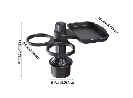 Imagen de PORTA VASO P/ AUTO 3 SOPORTES MZ408685